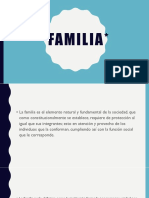 Derecho A La Familia