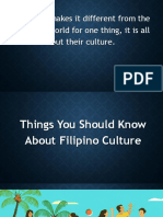 Philippines Makes It Different From The Rest of The World For One Thing, It Is All About Their Culture