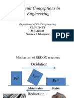 Difficult Conceptions in Engineering