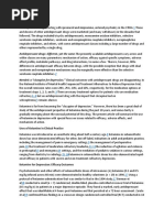 Antidepressant Drugs: Different, Yet The Same - The Presently Available Antidepressants Vary Across and