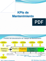 KPI's de Mantenimiento Mecánico