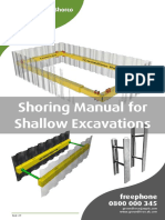 Shoring Manual For Shallow Excavations Groundforce PDF