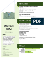 Zouhair Resume