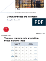 Computer Buses and Interfaces