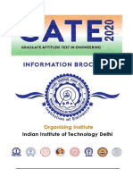GATE 2020 Information Brochure Final v5