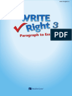 Write Right Paragraph To Essay 3 PDF