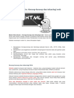 Materi Website HTML