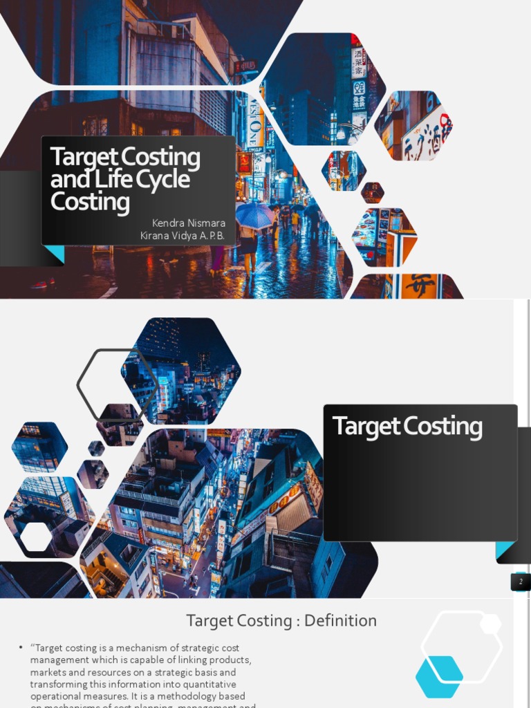 Target Costing and Life Cycle Costing - 2 | PDF | Life Cycle Assessment ...