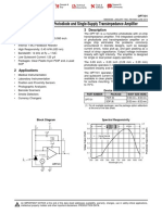 OPT101 Monolithic Photodiode and Single-Supply Transimpedance Amplifier