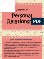 CHAPTER 10 Personal Relationship