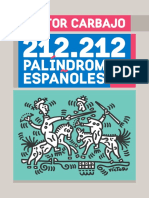 Víctor Carbajo: 212.212 Palíndromos Españoles (2019)