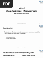 Block Diagram of Generalized Measurement System | PDF