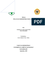 Referat Pelayanan Kedokteran Keluarga: Oleh: Chairida Nur Aulia Novianti, S.Ked NIM.173012320029