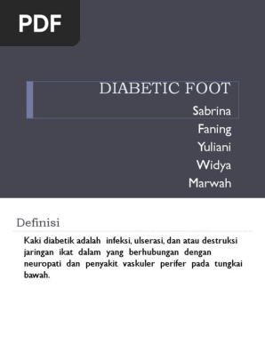 Slide Diabetic Foot
