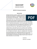 Lipa City Colleges Graduate School Leadership in Education: Submitted By: Joseph Leo C. de Guzman