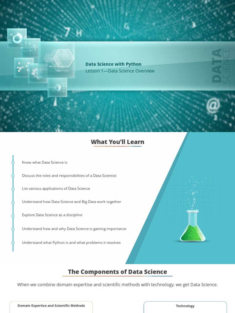Data Science With Python | PDF | Data Analysis | Data Science