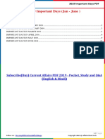 2019 Important Days by AffairsCloud PDF