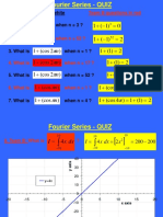 Fourier Series Quiz Solutions