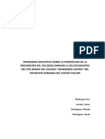 Programa Educativo Sobre La Promocion de La Prevención Del Vi1