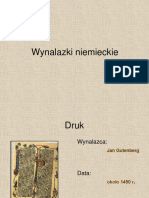 Niemieckie Wynalazki - Prezentacja