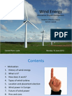Wind Energy: Alternative Dispute Management