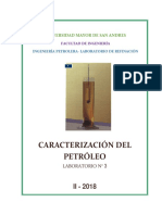 Caracterización Del Petróleo