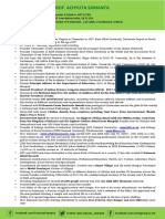 Profile of Dr. Achyuta Samanta 01.08.2019 PDF