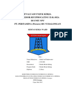 Evaluasi Unjuk Kerja Kompresor Reciproca PDF
