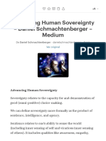 Advancing Human Sovereignty - Daniel Schmachtenberger