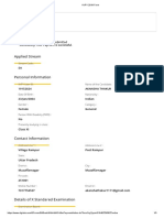 KVPY 2019 Form Submitted