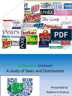 Sales and Distribution Hindustan Uni Lever