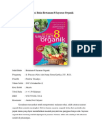 Resensi Buku Bertanam 8 Sayuran Organik