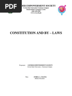 GEMS Constitution and by Laws