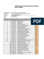 Kementerian Riset Teknologi Dan Pendidikan Tinggi Universitas Jember