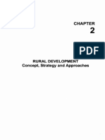 Rural Development Concept Strategy and Approaches