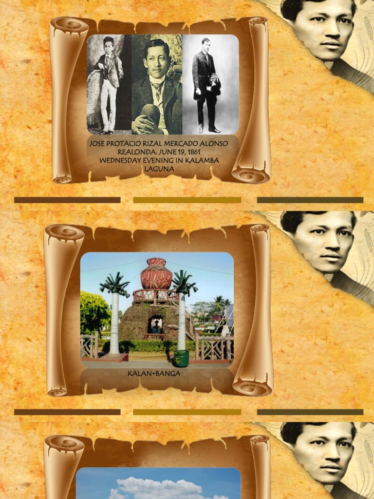 Rizal Biography (From Birth To Calamba) | PDF | Spanish Colonization Of ...