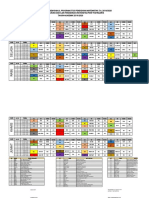 Sebaran Dan Jadwal 2019 - 2020