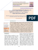 Studies on Alternative Sterilization Methods for Carnation Micropropagation