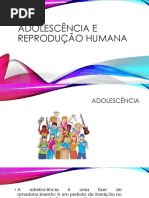 Adolescência e Reprodução Humana