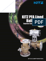 KITZ PFA Lined Ball Valves