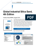 Global Industrial Silica Sand, 4th Edition: Industry Study #3664 - August 2018