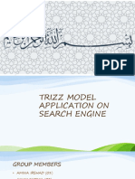 Innovation in Search Engines With Respect To Time and Trizz Model Application