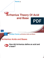 Arrhenius Theory of Acid and Base: Acid-Base Theories Acid-Base Theories Acid-Base Theories