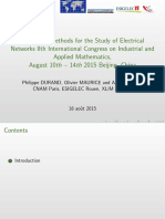 Geometric Methods for the Study of Electrical Networks 8th International Congress on Industrial