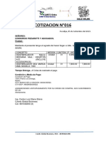 Modelo de Cotizacion de Desfribilador