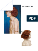 Sally Bowles Wig