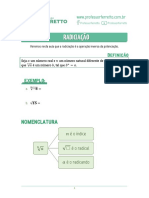07 Radiciação PDF