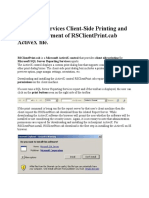 Reporting Services Client-Side Printing and Silent Deployment of Rsclientprint - Cab Activex File