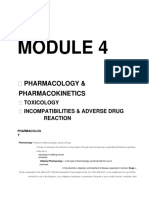 4phle Reviewer Module 4 Pharmacology Pharmacokinetics 4