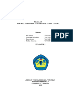 Pengelolaan Limbah Agroindustri Tapioka